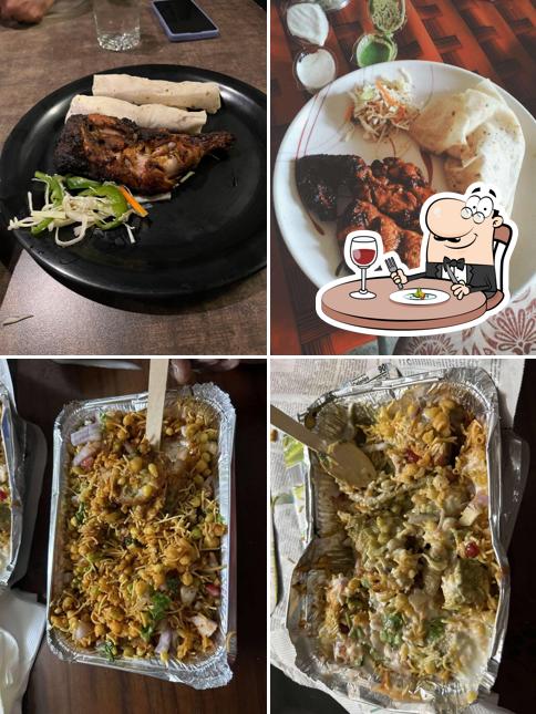 Tandoori chicken at Club Bar-Be-Que Restaurant and Cafe