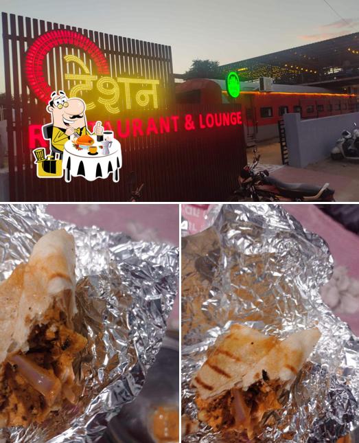 The photo of food and exterior at Tation Cafe -Top Restaurant in Ajmer Best Pure Veg Restaurant Party Hall & Garden for All Kinds of Parties in Ajmer