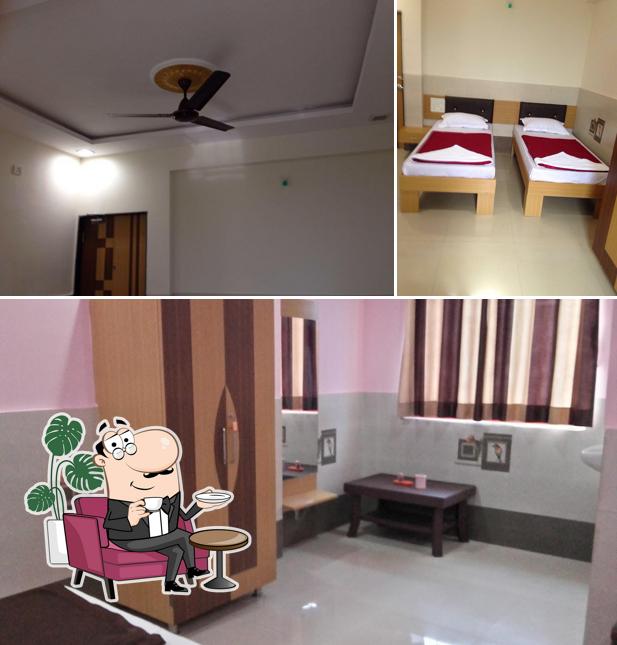 The interior of Hotel Zaika - Restaurant & Lodging (AC/Non-AC) (Pure Veg)