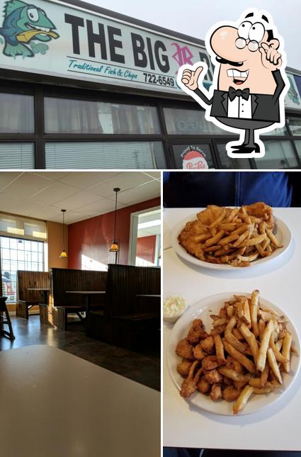 L'intérieur de The Big R Restaurant