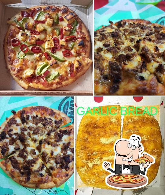 Try out different kinds of pizza
