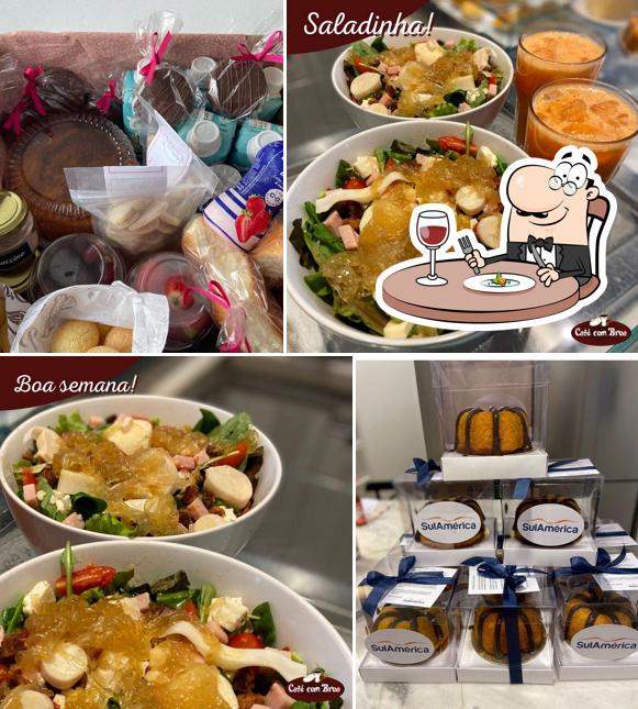 Comida em Café com Broa