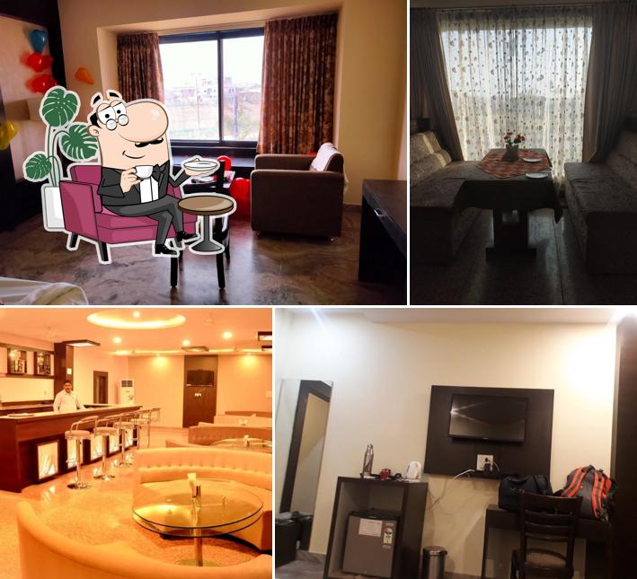 The interior of MPT Vindhya Retreat, Rewa