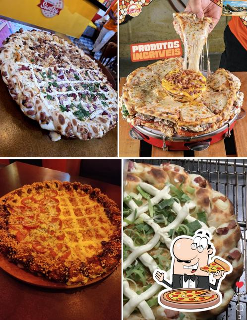 Escolha diversos variedades de pizza