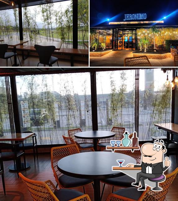 O interior do Jeronimo Track Carvalho Pinto