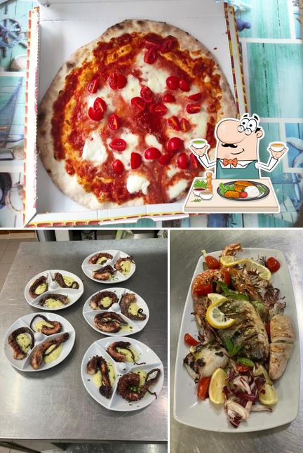 Cibo al Ristorante Pizzeria Villaggio Spinnaker