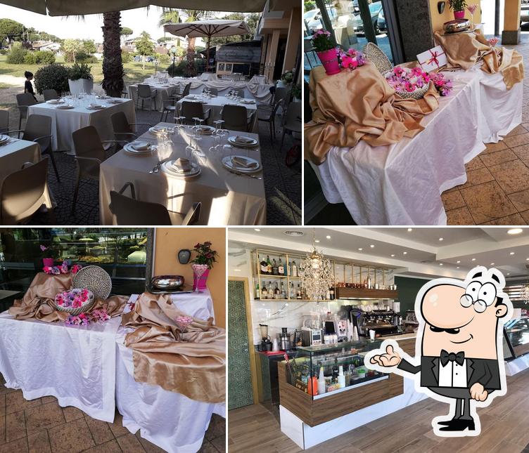 Gli interni di Styvan caffè