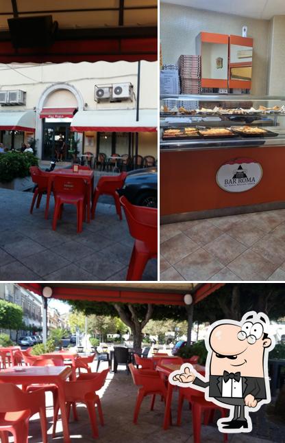 L'intérieur de Bar Roma