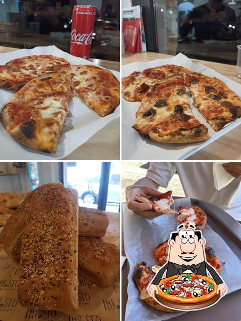 A Impasto pizza e pane, puoi assaggiare una bella pizza