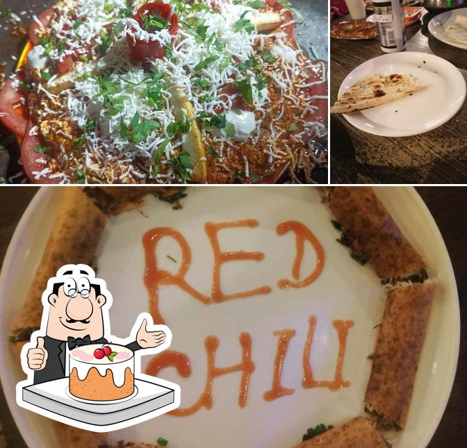 Carrot cake at Red Chilli Restaurant