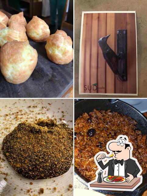 Platos en Restaurant Sud Pássaro Verde