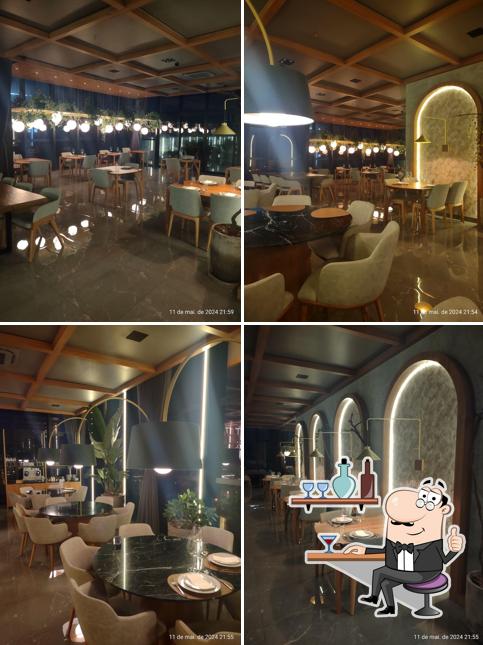 O interior do Pê05 Terrazza di Primo Camilo