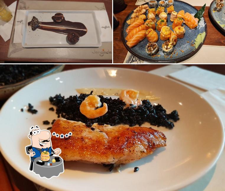 Platos en Restaurante Jangada Ribeirão