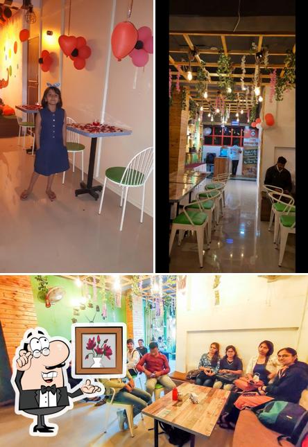 The interior of Cafe wrongturn rajgurunagar