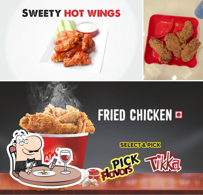 Fried chicken at Al Habibi Fried Chicken