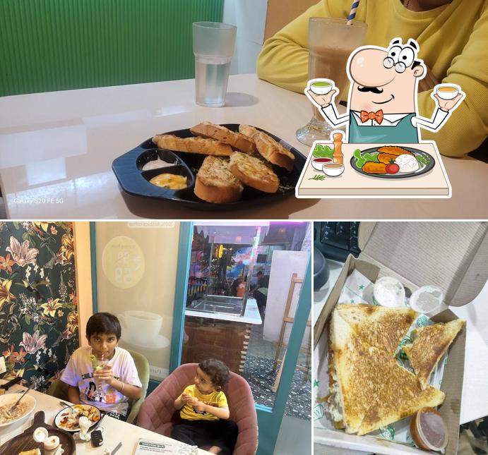 The restaurant's food and interior