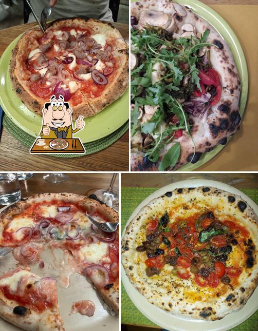 Ordina tra le svariate varianti di pizza