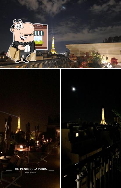 L'extérieur de Le Rooftop "L'Heure Dorée"