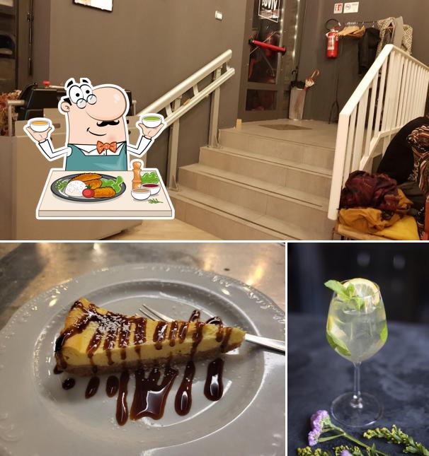 Questa è la immagine che presenta la cibo e interni di VIVO! Sorsi - Bocconi - Libri - Idee