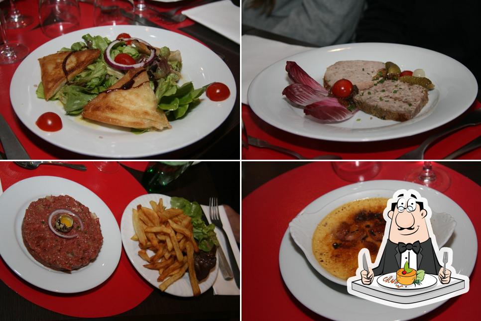 Plats à Auberge Des Chiens Rouges