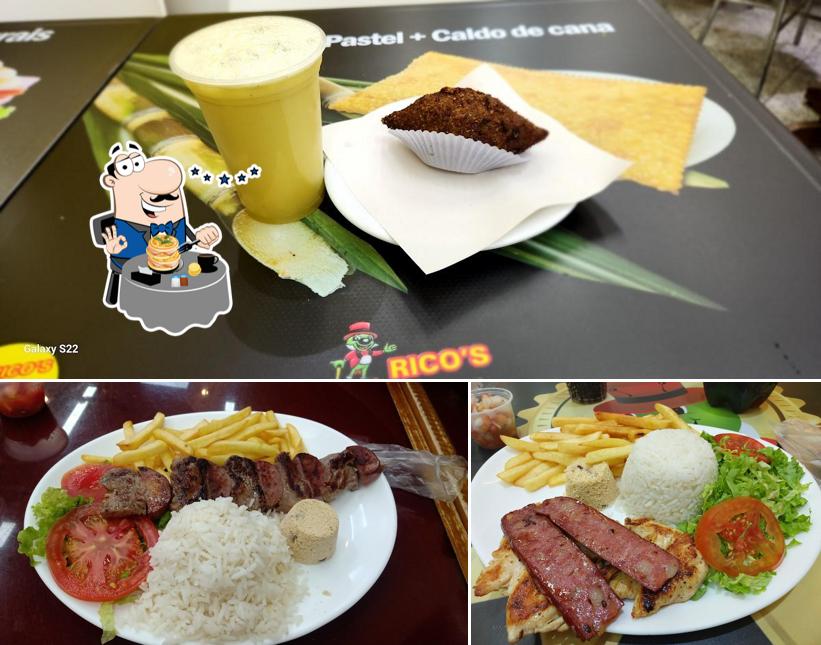 Platos en Rico's Lanches - Rua General Roca