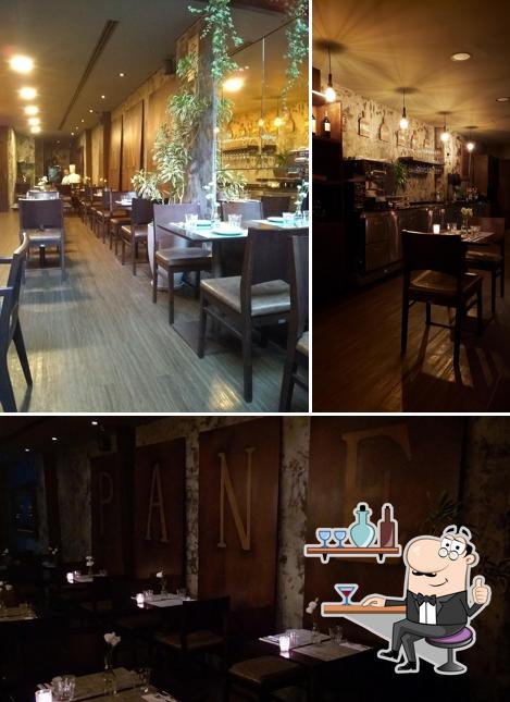 O interior do Mondo Pane