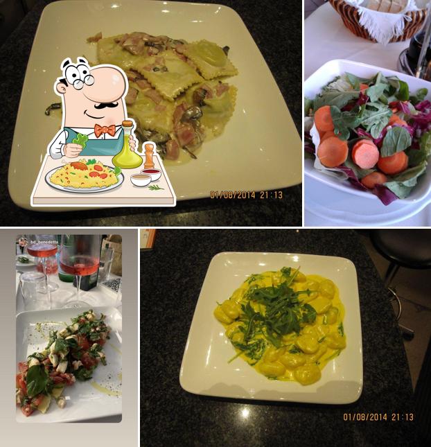 Cibo al ristorante Ribot 1991