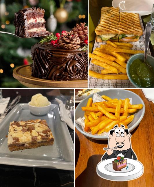 Chocolate cake at The Nutcracker