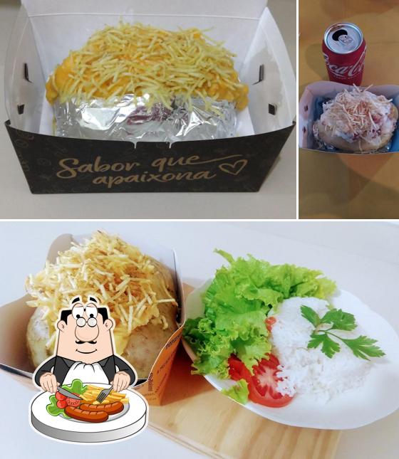 Comida em Big Batata Recheada