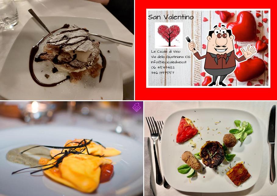 Platti al Le Cicale di Veio