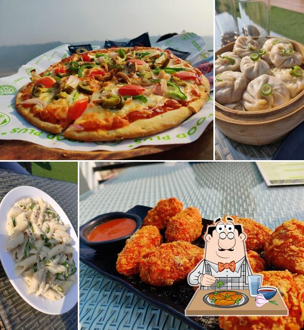 Chicken wings at Hideout Cafe