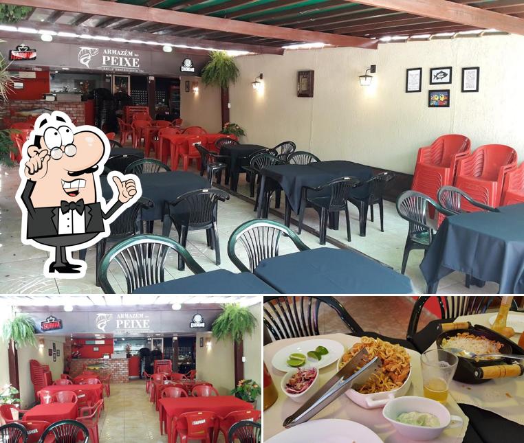 O interior do Armazem Do Peixe Bar & Restaurante