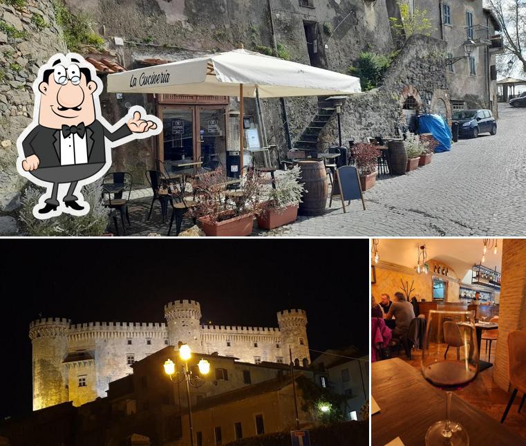 Gli interni di La Cucineria Bracciano