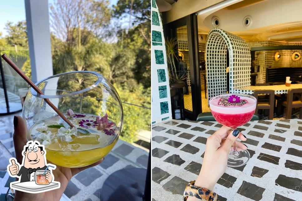 Order a drink from the menu