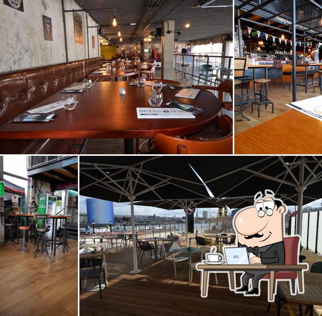 L'intérieur de River's PUB