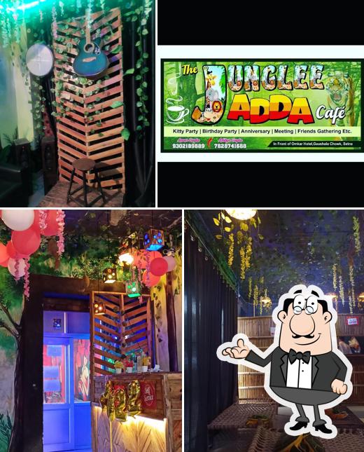 Check out how The Junglee Adda cafe looks inside