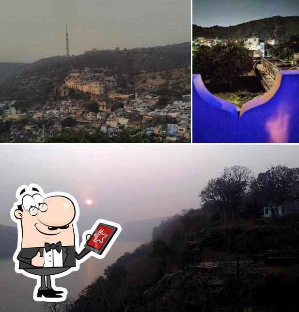 The exterior of The Atulyam Rooftop Restaurant