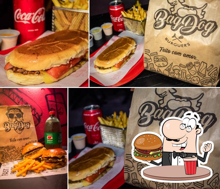 Delicie-se com um hambúrguer no CACHORRO QUENTE BAG DOG - HAMBURGUERIA E DOGUERIA - FORTALEZA