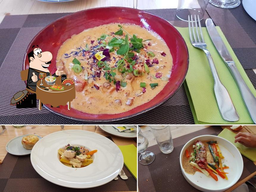 Plats à Auberge Restaurant La Source Bleue