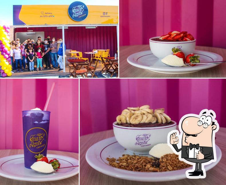 Quero Açaí Container