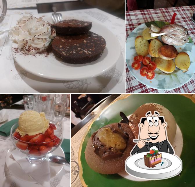 Gâteau au chocolat à Pizzeria Stilo