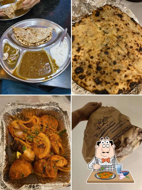 Amritsari kulcha & Delhi's Chaap