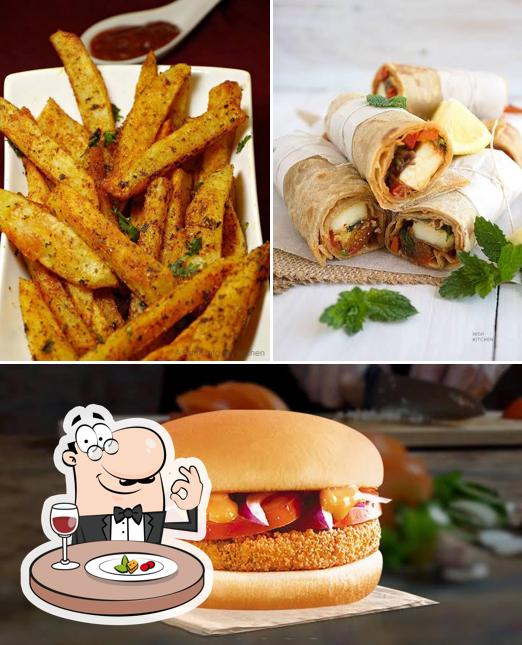 Food at K.F.C AL-BAIQ