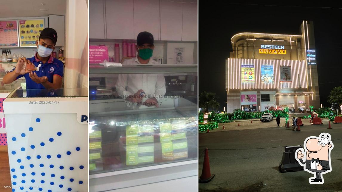 Here's a picture of Baskin Robbins