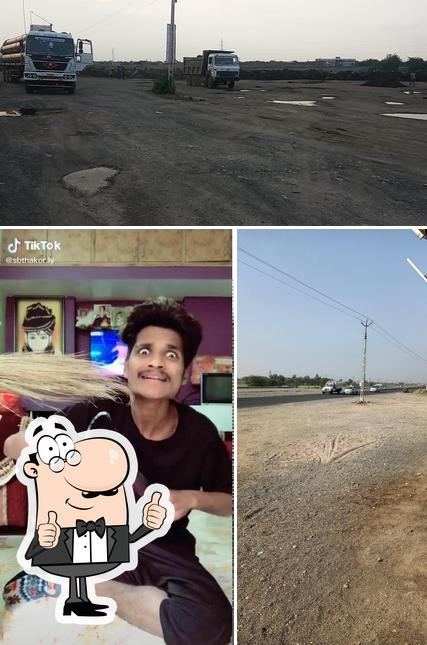 Look at the pic of Rameshwar Hotel