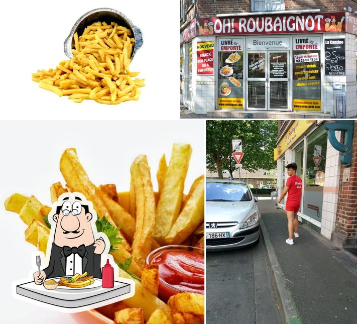 Essayez des frites à OH ROUBAIGNOT