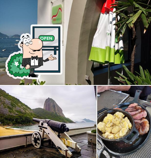 Veja imagens do exterior do Restaurante Terra Brasilis