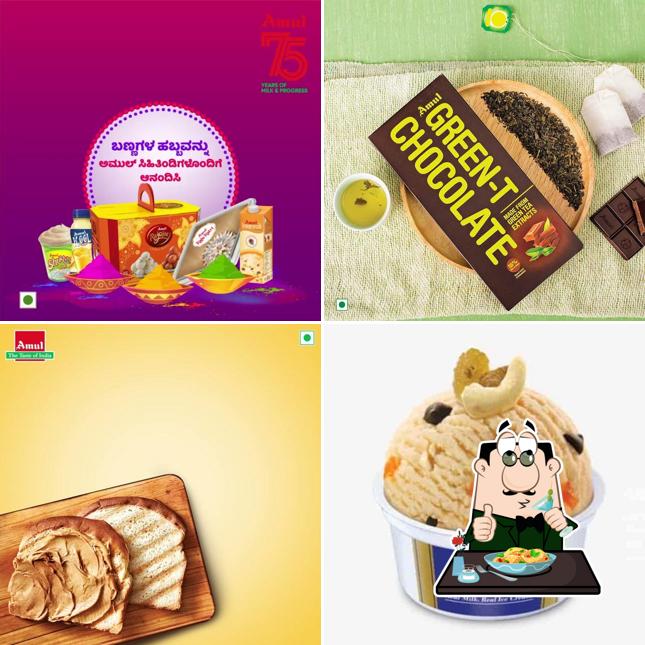 Food at Amul Icecream Parlour