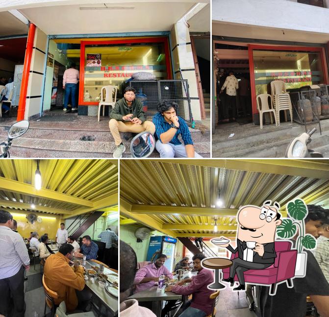 The interior of HHS & HMS RESTAURANT