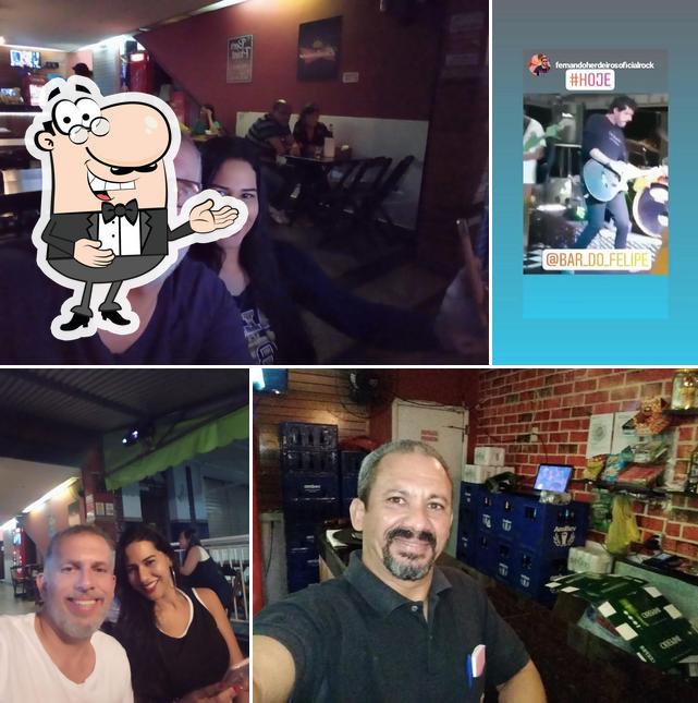 Here's a pic of Bar do Felipe